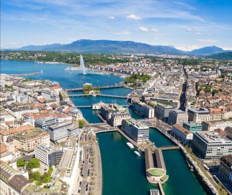 Апартаменты Modern'Blue - Gare Annemasse A 3Min-Geneve Acces Direct Экстерьер фото
