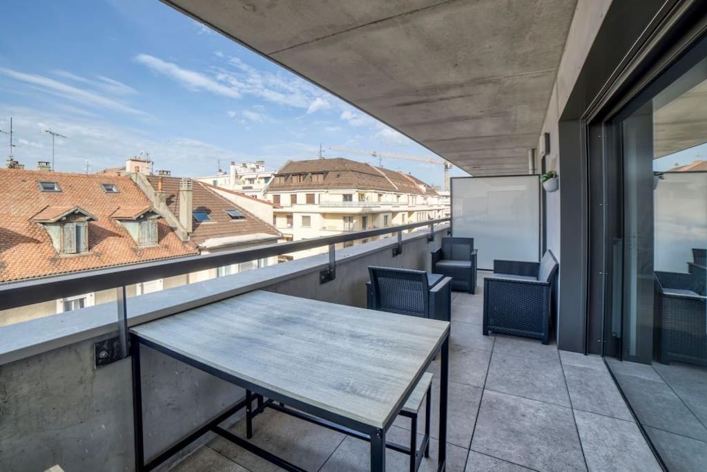 Апартаменты Modern'Blue - Gare Annemasse A 3Min-Geneve Acces Direct Экстерьер фото